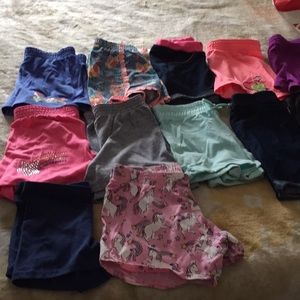 Lot of 12 Girls Shorts
